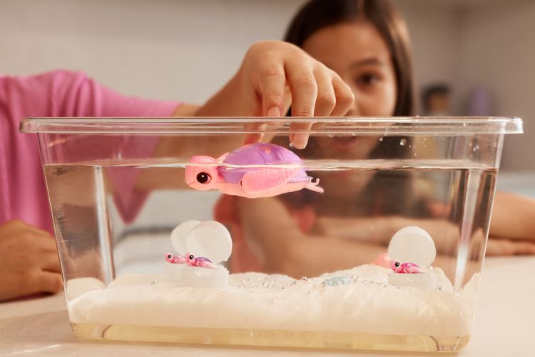 Produktbild: ZURU Pets Alive - Mommy Turtle & Baby Surprise