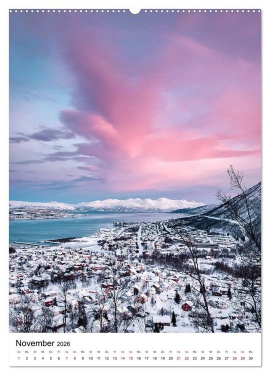 Produktbild: Norwegen - Eine Reise durch das skandinavische Land. (hochwertiger Premium Wandkalender 2026 DIN A2 hoch), Kunstdruck in Hochglanz
