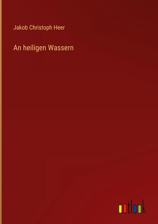 Produktbild: An heiligen Wassern