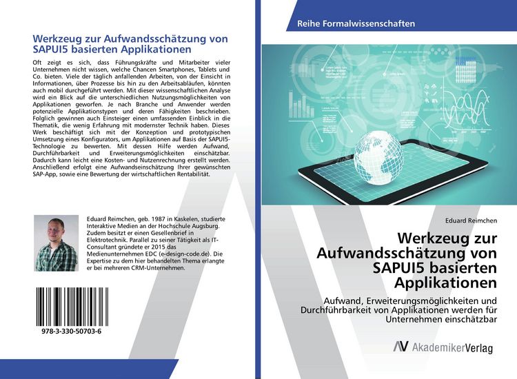 Produktbild: Werkzeug zur Aufwandssch&auml;tzung von SAPUI5 basierten Applikationen
