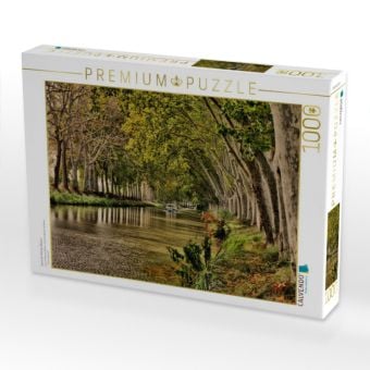 Produktbild: CALVENDO Puzzle Kanal du Midi bei B&eacute;ziers | 1000 Teile Lege-Gr&ouml;&szlig;e 64x48cm Foto-Puzzle f&uuml;r gl&uuml;ckliche Stunden