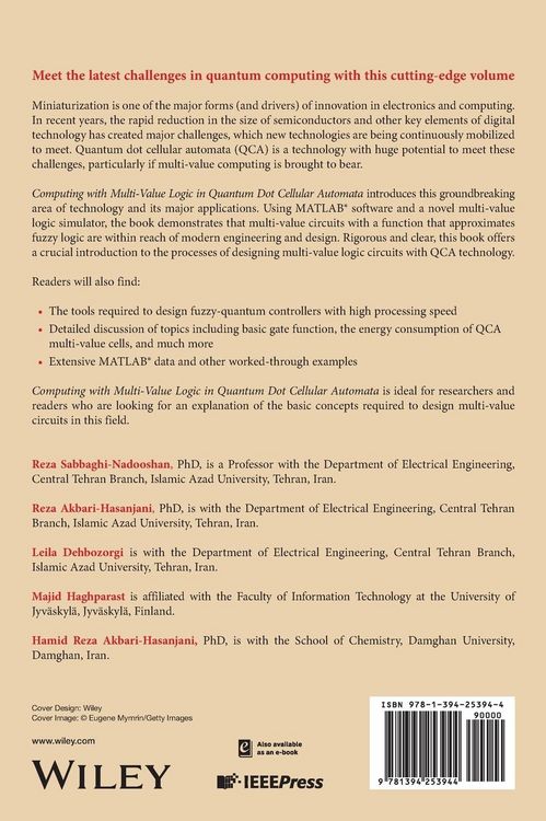 Produktbild: Computing with Multi-Value Logic in Quantum Dot Cellular Automata