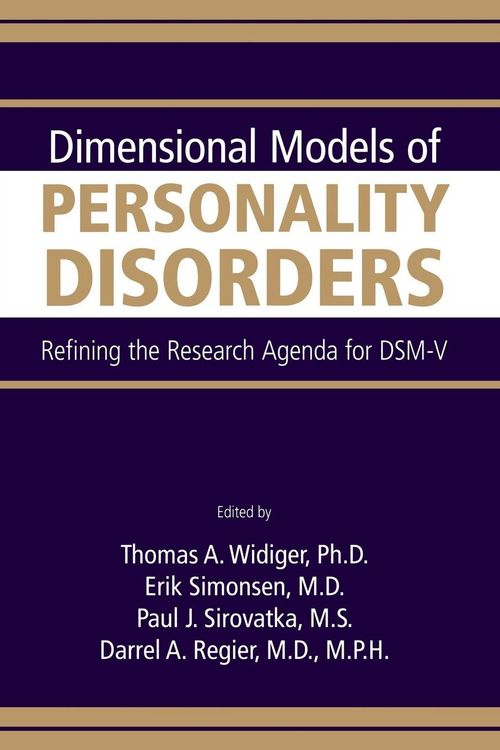 Produktbild: Dimensional Models of Personality Disorders