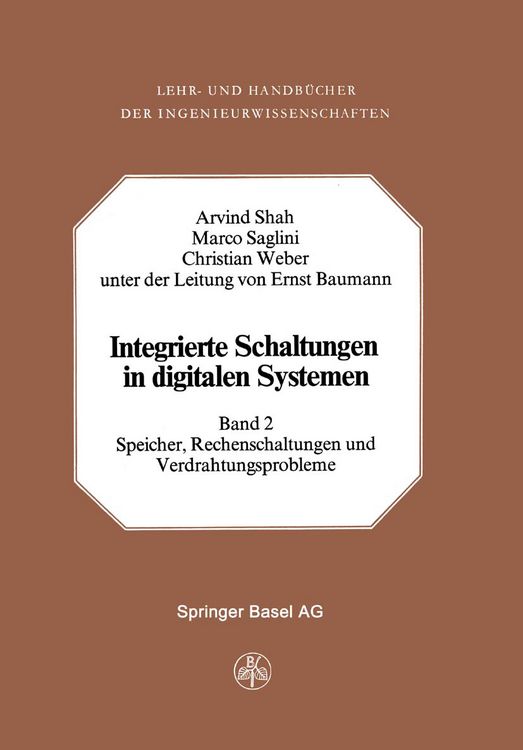 Produktbild: Integrierte Schaltungen in Digitalen Systemen