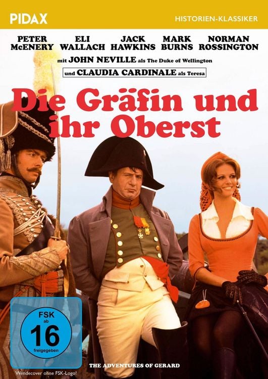 Produktbild: Die Gr&auml;fin und ihr Oberst (The Adventures of Gerard) / Starbesetzte Historienverfilmung der &bdquo;Brigadier Gerard&ldquo;-Erz&auml;hlungen von Sir Arthur Conan Doyle (Pidax Historien-Klassiker)