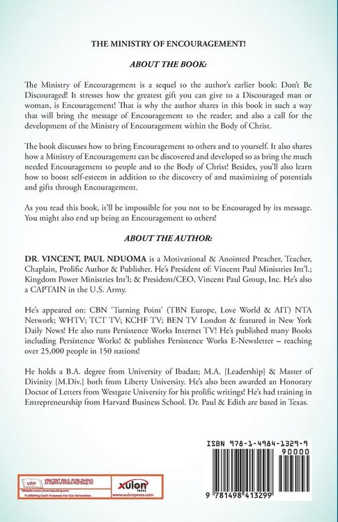 Produktbild: The Ministry of Encouragement!