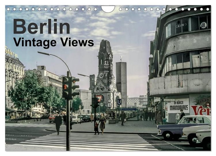 Produktbild: Berlin - Vintage Views (Wall Calendar 2027 DIN A4 landscape), CALVENDO 12 Month Wall Calendar