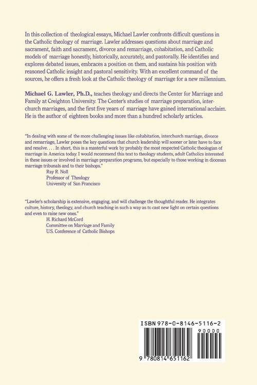 Produktbild: Marriage and the Catholic Church