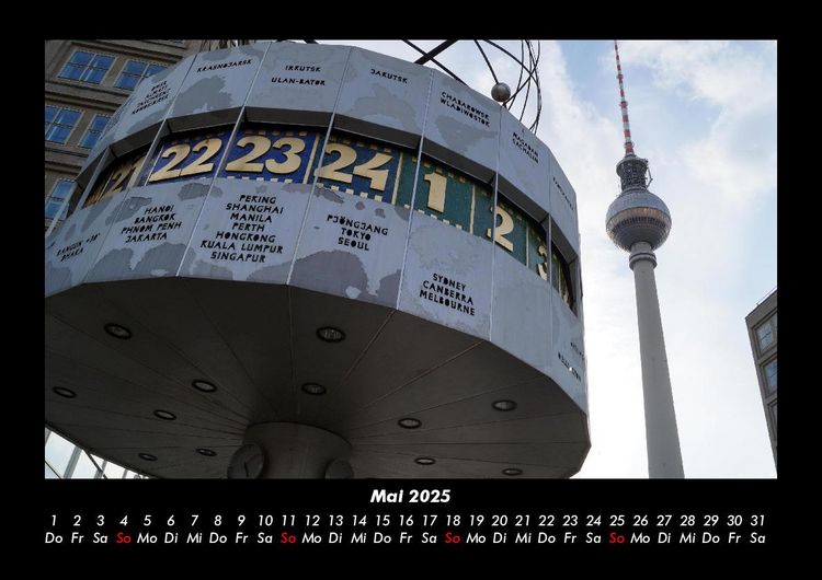 Produktbild: Berlin 2025 Fotokalender DIN A3