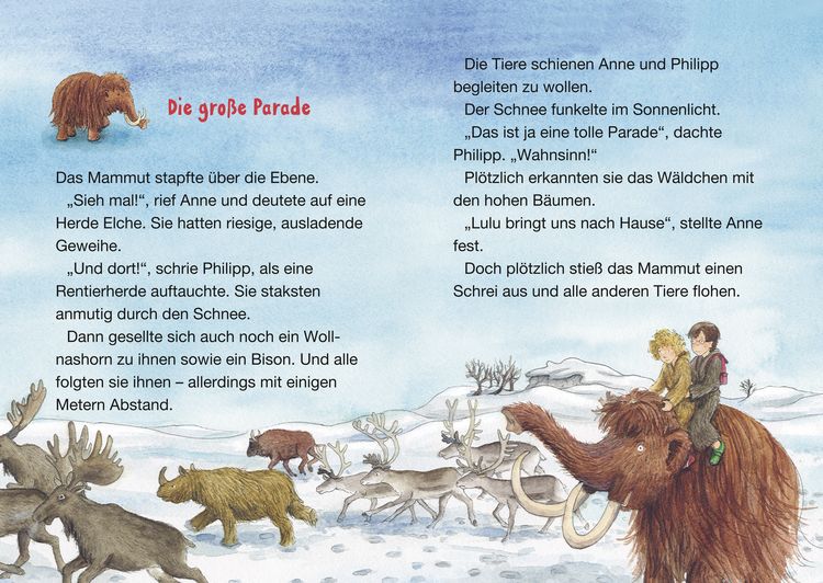 Produktbild: Gefahr f&uuml;r das Mammut / Das magische Baumhaus junior Band 7