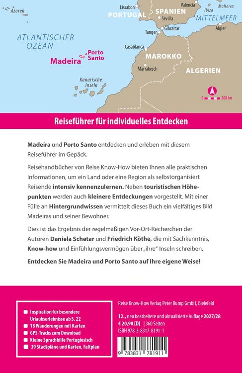 Produktbild: Reisef&uuml;hrer Madeira