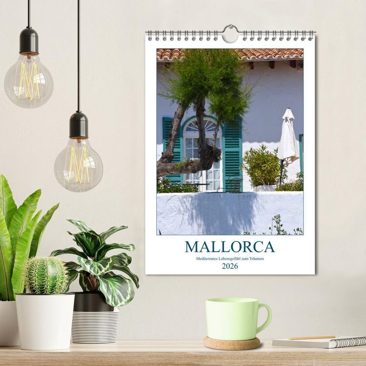 Produktbild: Mallorca - Mediterranes Lebensgef&uuml;hl zum Tr&auml;umen (Wandkalender 2026 DIN A4 hoch), CALVENDO Monatskalender