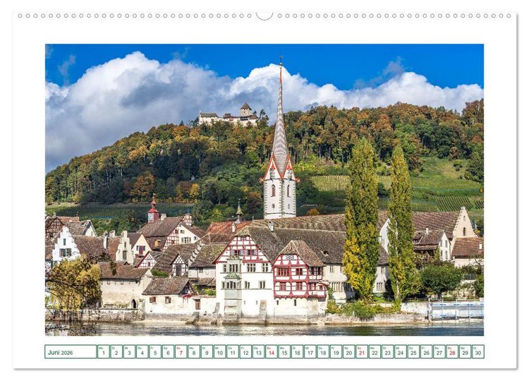 Produktbild: Charmantes Stein am Rhein (Wandkalender 2026 DIN A2 quer), CALVENDO Monatskalender