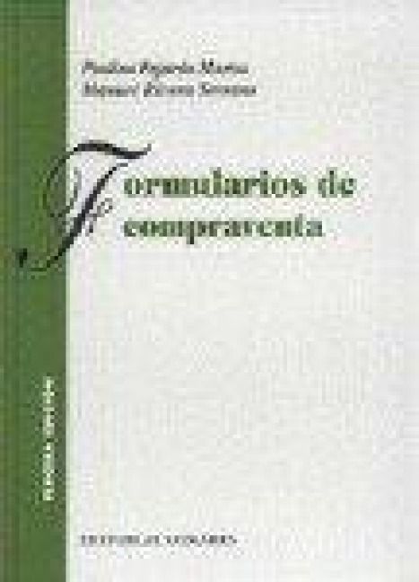 Produktbild: Formularios de compraventa