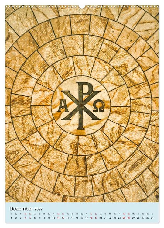 Produktbild: Evangelische Erl&ouml;serkirche Jerusalem (Wandkalender 2027 DIN A2 hoch), CALVENDO Monatskalender
