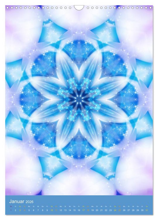 Produktbild: Lichtvolle Mandalas (Wandkalender 2026 DIN A3 hoch), CALVENDO Monatskalender