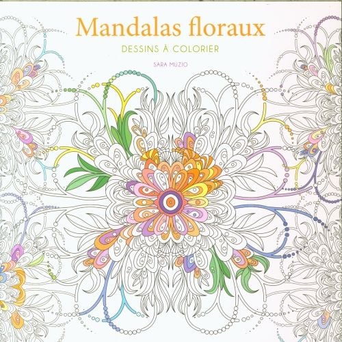 Produktbild: Mandalas floraux : dessins &agrave; colorier