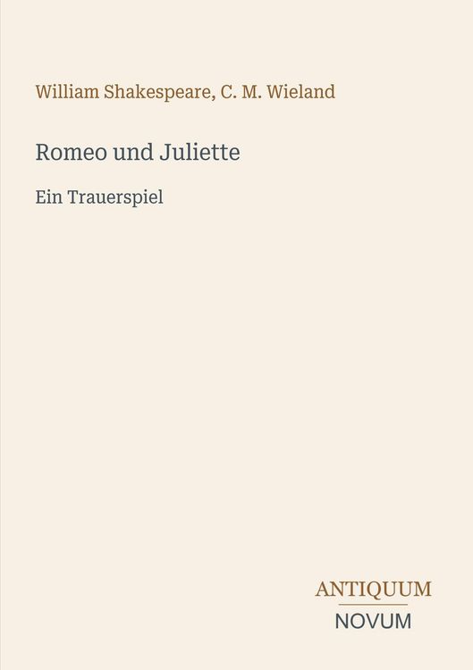 Produktbild: Romeo und Juliette