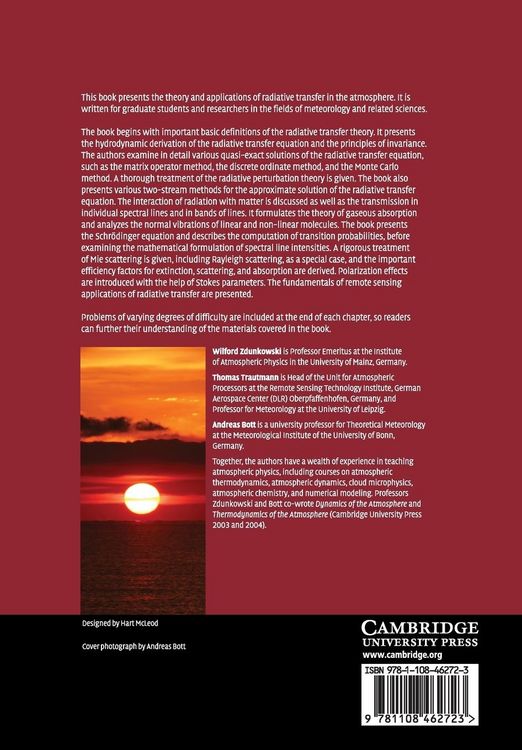 Produktbild: Radiation in the Atmosphere