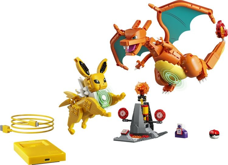 Produktbild: LEGO Pok&eacute;mon SMART Play: Ultimativer Showdown zwischen Glurak und Blitza All-in-1 Set 72167