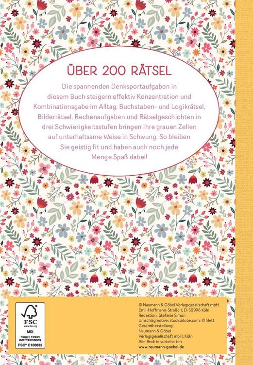 Produktbild: Fit im Kopf - Ged&auml;chtnistraining f&uuml;r jeden Tag