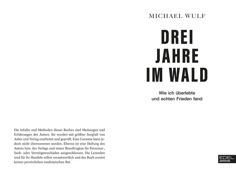Produktbild: Drei Jahre im Wald