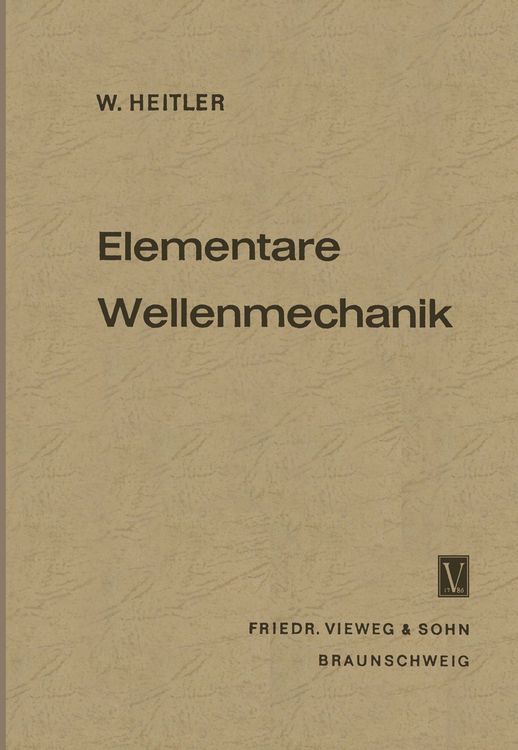 Produktbild: Elementare Wellenmechanik