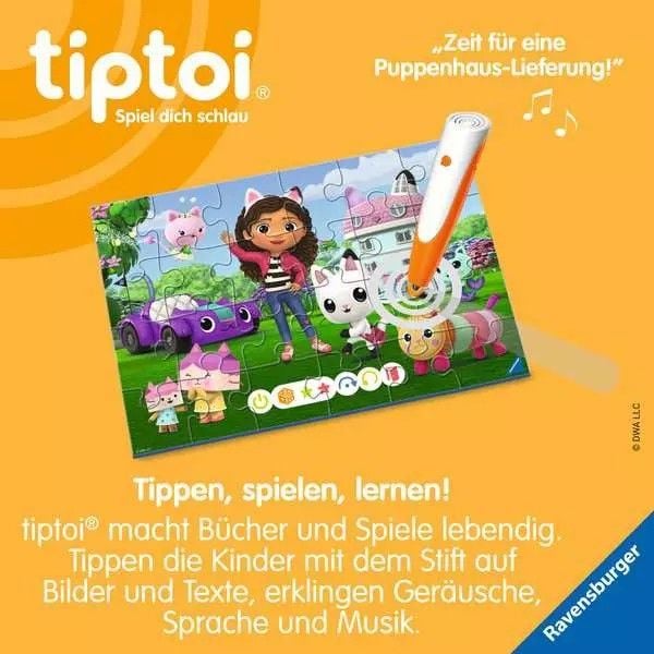 Produktbild: tiptoi&reg; Puzzle f&uuml;r kleine Entdecker: Gabby&rsquo;s Dollhouse - 2x24 Teile