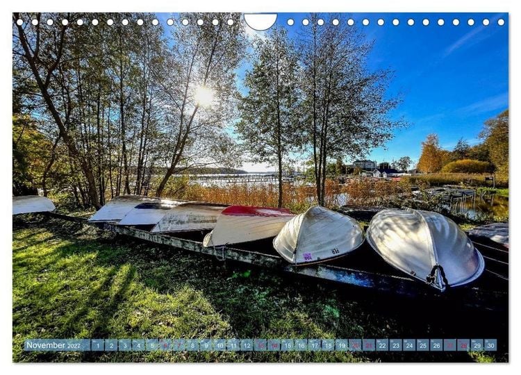 Produktbild: Verzaubertes Schweden (Wandkalender 2027 DIN A4 quer), CALVENDO Monatskalender