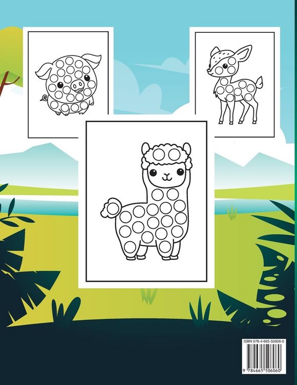 Produktbild: Dot Marker Activity Book Animals