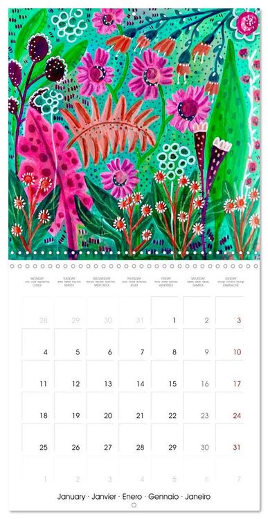 Produktbild: Garden Of Joy 2027 (Wall Calendar 2027 12 &times; 12 Inch) CALVENDO 12 Month Wall Calendar