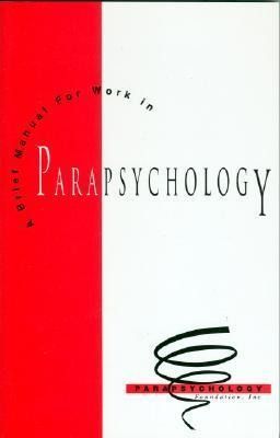 Produktbild: Brief Manual for Work in Parapsychology
