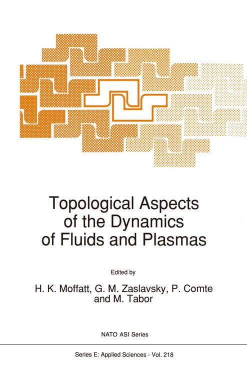Produktbild: Topological Aspects of the Dynamics of Fluids and Plasmas