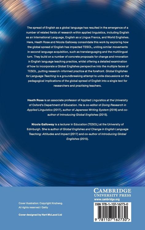 Produktbild: Global Englishes for Language Teaching
