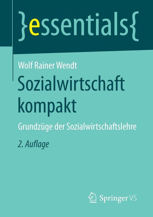 Bild vom Artikel Sozialwirtschaft kompakt vom Autor Wolf Rainer Wendt