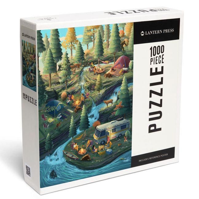 Produktbild: Camping Enjoyment - 1000 Piece Puzzle
