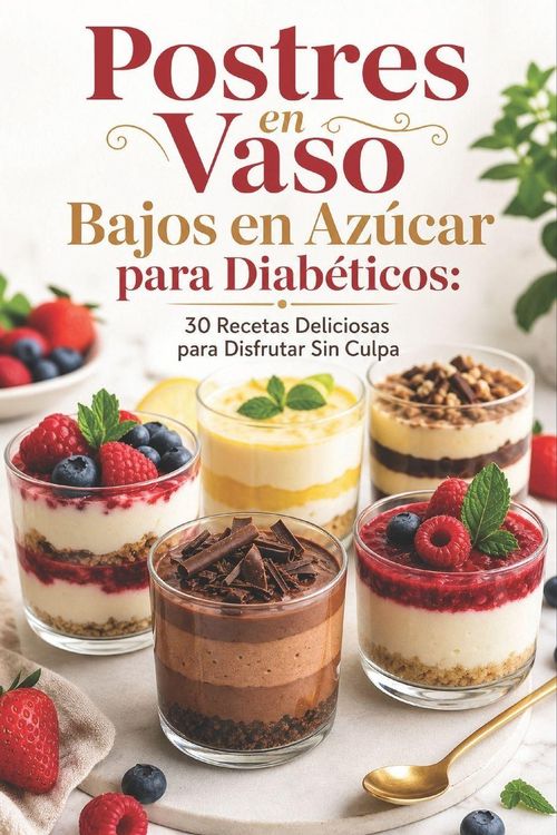 Produktbild: Postres en Vaso Bajos en Az&uacute;car para Diab&eacute;ticos