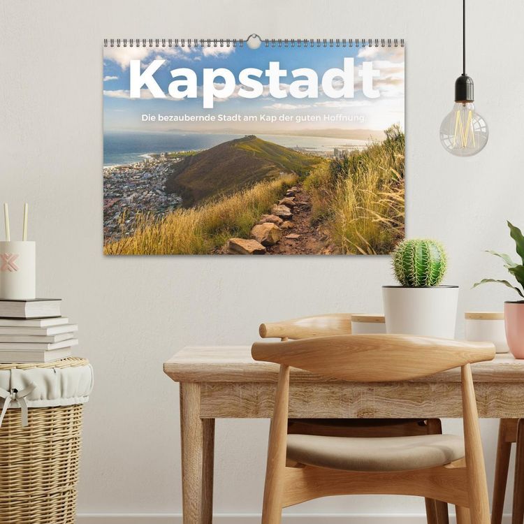 Produktbild: Kapstadt - Die bezaubernde Stadt am Kap der guten Hoffnung. (Wandkalender 2026 DIN A3 quer), CALVENDO Monatskalender