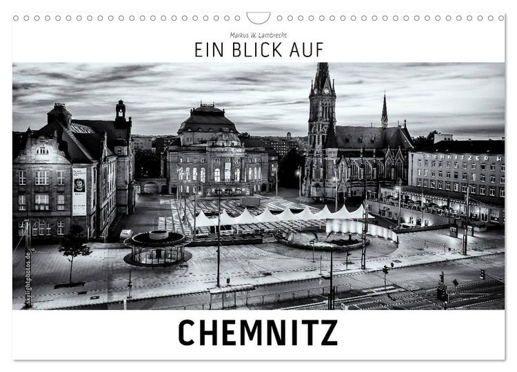 Produktbild: Ein Blick auf Chemnitz (Wandkalender 2026 DIN A3 quer), CALVENDO Monatskalender