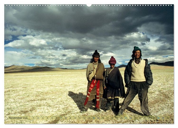 Produktbild: Tibet Das vergessene Land (Wandkalender 2026 DIN A2 quer), CALVENDO Monatskalender