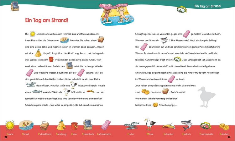 Produktbild: WAS IST WAS Junior Mitmach-Heft Komm mit ans Meer!