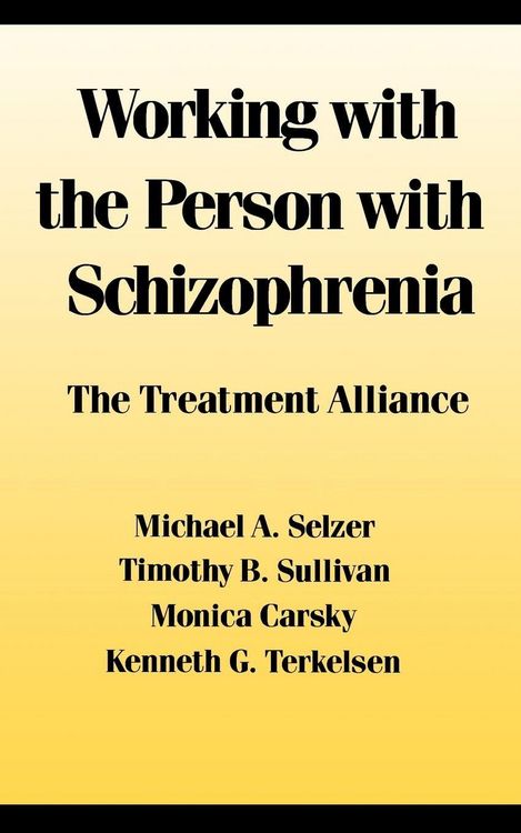 Produktbild: Working with the Person with Schizophrenia