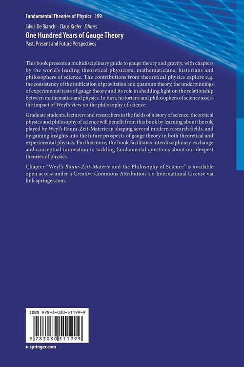 Produktbild: One Hundred Years of Gauge Theory