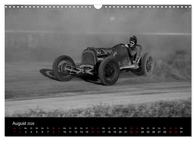Produktbild: Dirt Track Races (Wandkalender 2026 DIN A3 quer), CALVENDO Monatskalender