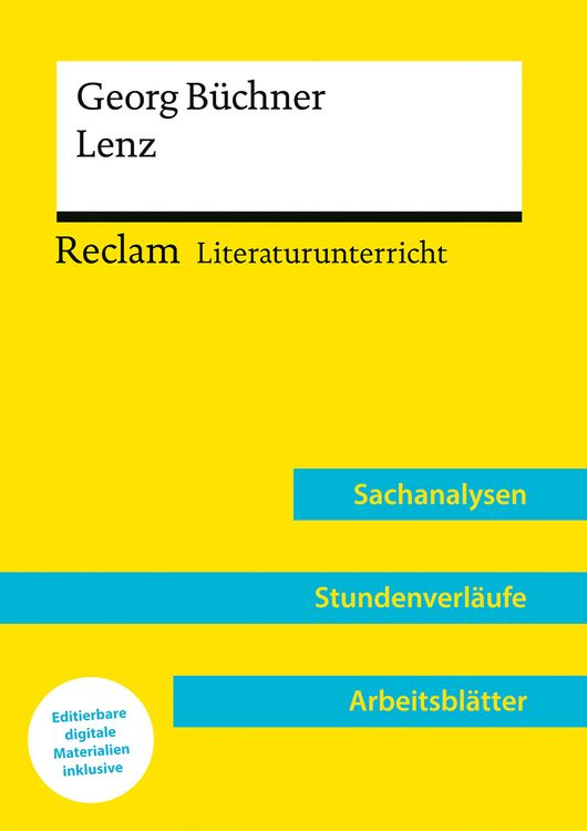 Produktbild: Georg B&uuml;chner: Lenz