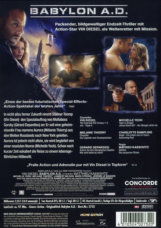 Produktbild: Babylon A.D. - Uncut