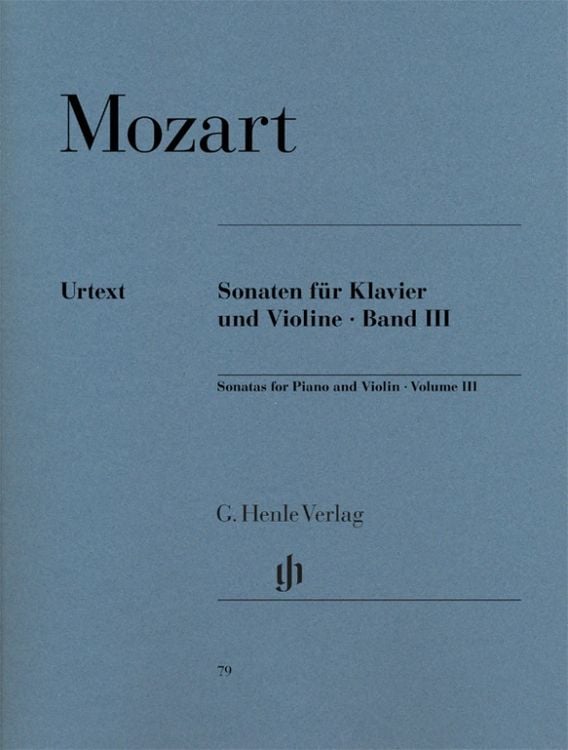 Produktbild: Wolfgang Amadeus Mozart - Violinsonaten, Band III