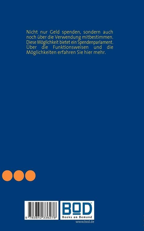 Produktbild: Spendenparlamente