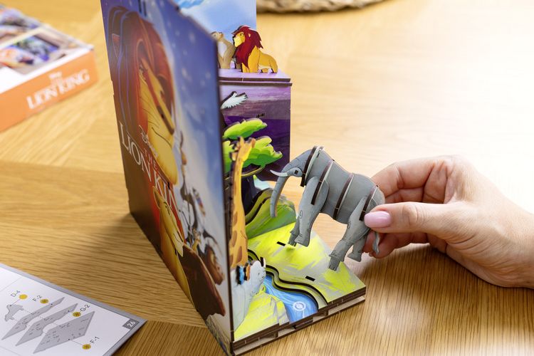 Produktbild: Book Nook DIY B&uuml;cherecke Disney K&ouml;nig der L&ouml;wen