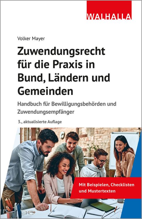 Produktbild: Zuwendungsrecht f&uuml;r die Praxis in Bund, L&auml;ndern und Gemeinden